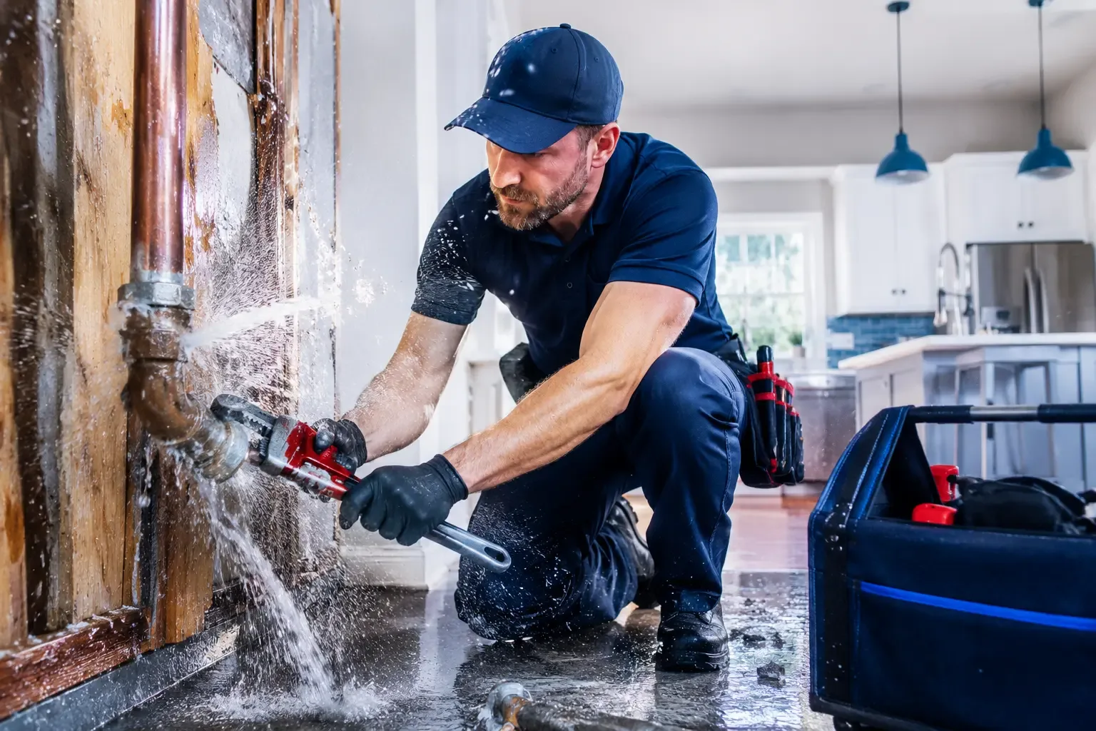 Local emergency pipe repair professionals in Fairview, MI
